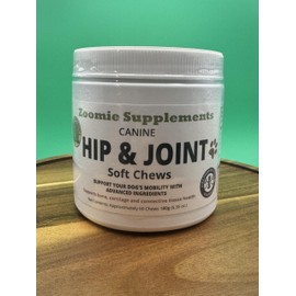 Zoomie Supplements Canine Hip & Joint Soft Chews 60ct