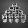 EVTSCAN 10Pcs ER20 Collet Set, with 3mm to 13mm Various
