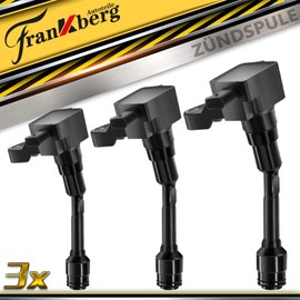 3x Ignition Coil for B-Max JK C-Max II DXA/CB7 Ecosport Fiesta VI/III Mondeo V Tourneo Connect/Courier Transit Connect/Courier 1.0L 2012-2020 CM5G12A366CB