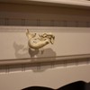 Treasure Gurus White Nautical Mermaid Metal Dresser Pull Knob Drawer