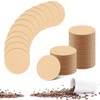 400Pcs Replacement Coffee Filter Paper, 2.5in Unbleached Natural Round Coffee
