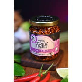 Toh's Daily Chili Garlic Tom Yum Coconut Oil Condiment, 7 oz Hand-crafted in healthy coconut oil Perfect for noodles and dishes
