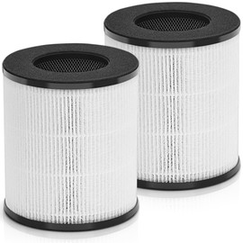 CL-6070A Replacement Filter 6070A Compatible with Cool-Living CL-6070A,Tenergy Renair TAP01, BEABA Nursery and Tredy TD-1300 4-Stage Air Purifier, 2-Pack