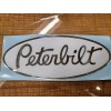 Peterbilt white replacement peterbilt decal emblem genuine oem size and