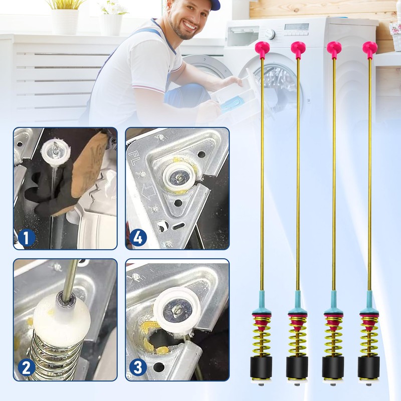 DC97-16350T DC97-16350U DC97-16350S Washing Machine Suspension Rods for SAM.SUNG Top