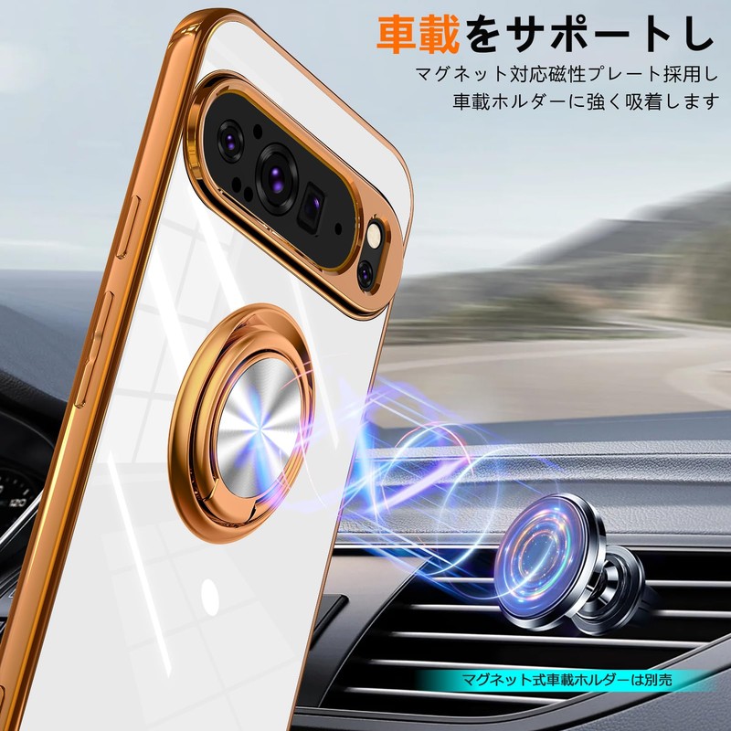 AQUOS Wish 4 Case SH-52E Case with Ring Shock Resistant