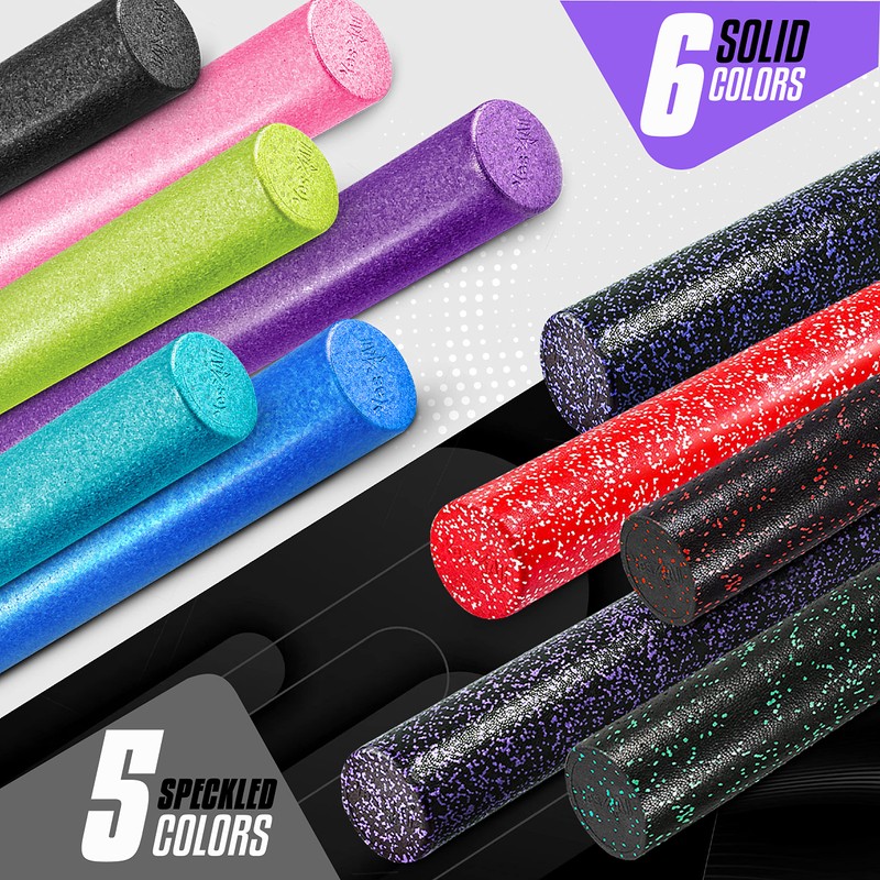 Yes4All EPP Exercise Foam Roller – Extra Firm High Density