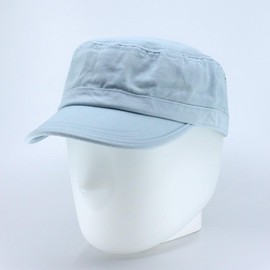 The Vintage Year Washed Cadet Cotton Twill Adjustable Military Radar Caps (Army Light Blue)