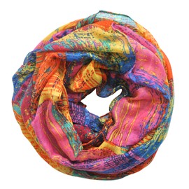 GXIHOUSLGC Spring Summer Fashion Versatile Scarf Lightweight Infinity Scarves Head Wrap (color-B06)