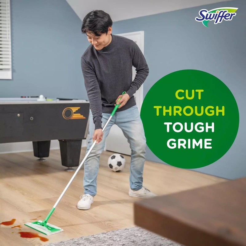 Swiffer Sweeper Wet Mopping Cloths, Mops for Floor Cleaning, Open-Window