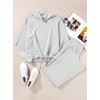 Aleumdr Women's 2 Piece Outfit Sweatsuit Fall Oversized Sweatshirt Wide