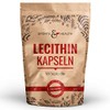Lecithin Kapseln - 240 Softgel Kapseln - 1200mg pro Tagesdosierung - Hochdosiert - Sojalecithin, Lethicin, Lezitin