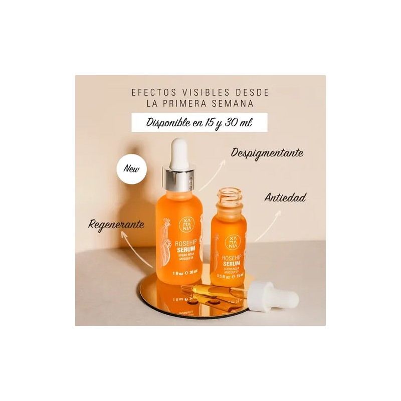 Xamania Sérum Rosa Mosqueta Puro Anti Manchas Antioxidante