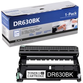 1 Pack DR630 Drum Unit (Not Toner) Replacement for Brother DR-630 DR 630 Compatible with HL-L2300D HL-L2320D HL-L2340DW HL-L2360DW HL-L2380DW MFC-L2740DW MFC-L2700DW DCP-L2540DW Printer