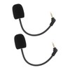 Generic 2Pcs Headset Mic Replacement for Cloud Flight S, for
