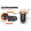Kashimura NDC-058 Cap Closes! Ultra Compact Car USB PD Power
