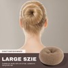 Teenitor Hair Bun Shaper Set, 4pcs Hair Donut Bun Maker(Extra-large,