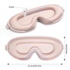 Tuocal Sleep Masks for Men and Women, 3D Cut-Out Light