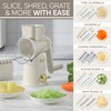 COOK WITH COLOR Rotary Cheese Grater with Handle - Counter