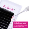 Silk Eyelashes, Single Eyelashes C Curl, Silk Lashes Thickness 0.07