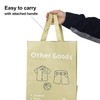 4 Packs Recycling Bags with handle Separate Sorting Organizer Woven