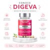 DIGEVA Enzimas Digestivas y Probióticos Mujer | Microbiota Inulina Agave