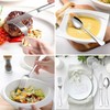 LIANYU 18/10 Stainless Steel Flatware Service for 12, 60-Piece Silverware