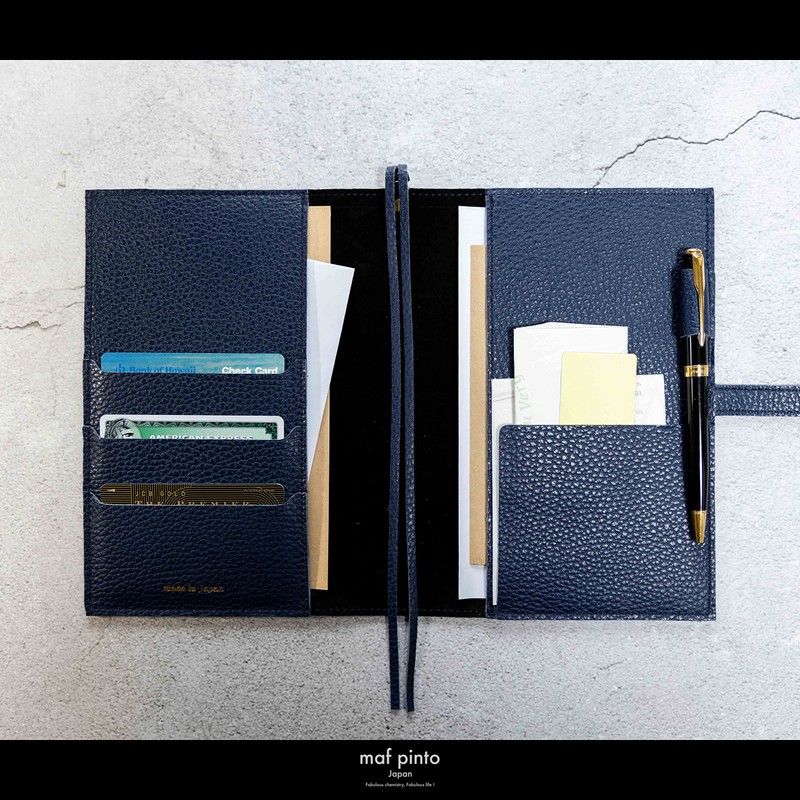 Maf Pinto (マフ ピント) Leather Notebook Cover - Genuine Leather