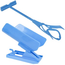 Sock Aid with Ergonomic Handle & Shoe Helper Tool - Mobility Assist Device for Seniors, Arthritis, Pregnancy, Post-Surgery Recovery - Lightweight, Travel-Friendly, Sock Aid Helper Tool for Dressing