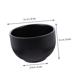 TOVINANNA 2pcs Set Beard Care Bowl Brush Kits for Men Shaving Lather Bowl Face Care Kit Beard Straightener Brush Men Shaving Kit Men Suits Mens Shaving Cream Man Suit Stainless Steel