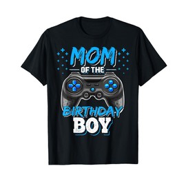Mom of the Birthday Boy Matching Video Gamer Birthday Party T-Shirt