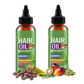 Generic 7-In-1 Batana Oil For Hair Growth,RosemaryOil,CastorOil,PumpkinSeedOil,PeppermintOil,Biotin,Keratin And More,Prevents Dry Hair And Hair Loss,Nourish Hair,Strengthen Hair Roots For All Hair Types