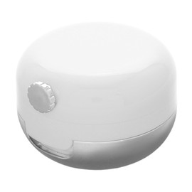 TOVINANNA Lip Mask Box Lip Sleeping Mask Container Lip Makeup Applicator Cosmetic Lip Containers Travel Cosmetic Containers Lip Exfoliator Container Lip Care Sample Jars White Abs