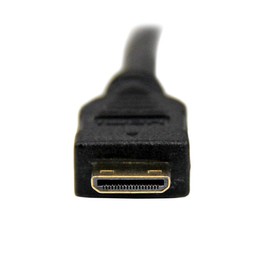 StarTech.com Mini HDMI to DVI Converter Cable / 2m/DVI-D to Mini HDMI Adapter/1920x1200/Mini HDMI Type C Male to DVI-D Male HDCDVIMM2M