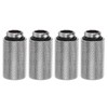 sourcing map 4pcs Water Cooling Adapter G1/4" Thread Male to