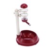 Pet Lift Drinking Fountain Food Automatic Feeding Dog Water Dispenser