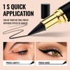 Black Eyeliner Pencil - Waterproof Smudge Proof Gel Eyeliner Pen