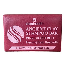 Zion Health Shampoo Bar Pink Grapefruit 6 oz Bar