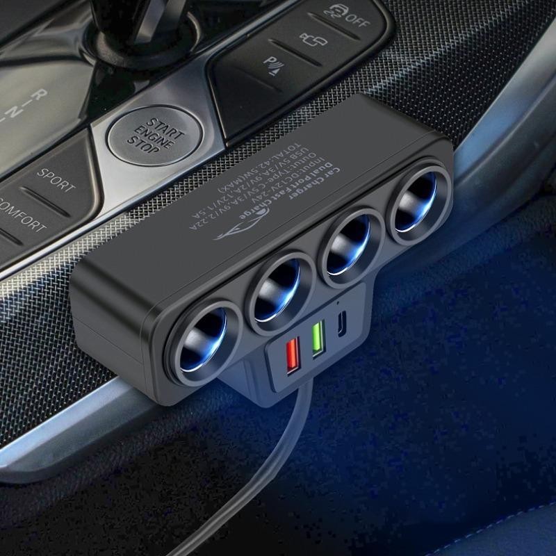 Car Charger, 12V 24V QC 3.0 & USB & PD
