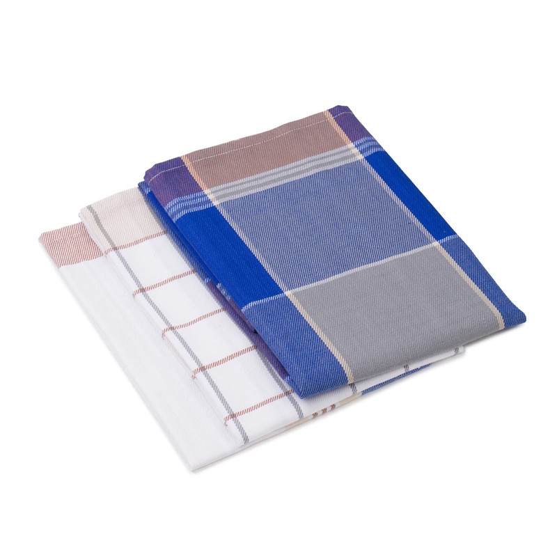 Gözze - Set of 3 Tea Towels, 100% Cotton, High
