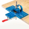 Concealed Hinge Jig, 35mm Cabinet Hardware with Clamp and Dust