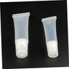 Mikinona 5pcs Empty Lip Balm Tubes Standard Round Containers Lip