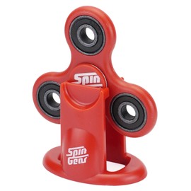SpinGear Hand Spinner Stand Set (Random Stand Color + Main Body FS06 Red)