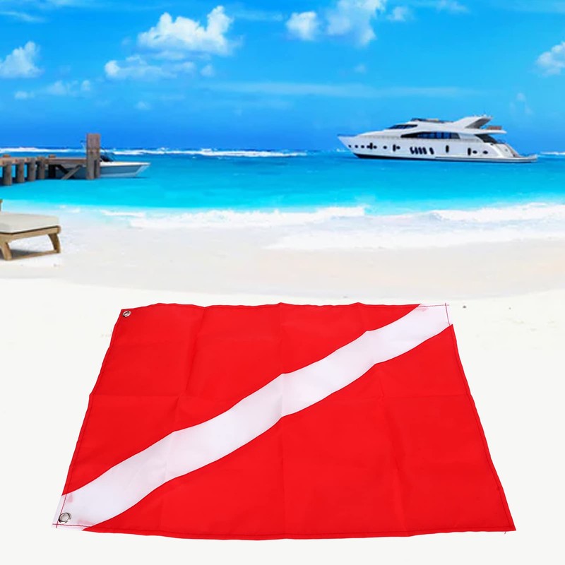 KIMISS Diving Flag Scuba, Freediving Diver Down Boat Diving Spearfishing