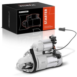 A-Premium Starter Motor Compatible with Nissan 370Z 2009-2019, INFINITI EX37 FX37 G25 G37 M37 Q40 Q50 Q60 Q70 Q70L QX50 QX70, V6 3.7L, 12V 1.4KW 10 Teeth Clockwise, Replace# 23300EY00A