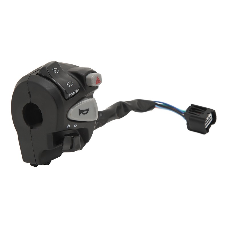 22mm Handlebar Switch Assembly High Low Beam Hazard Light Turn