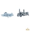 SEQUAL® Metal Driva Plasterboard Fixings & Screws (Pack of 25),