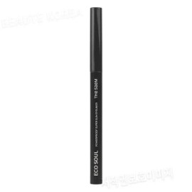 The Saem (Hyundai Hmall) The Saem Eco Soul Power Proof Ultra Slim Eyeliner BK01 Night Black / (현대Hmall) 더샘 에.코 소울 파워프루프 초슬림 아이라이너 BK01 나이트 블랙