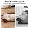 ZOMISIA Cat Scratcher Bed - 26'' Cardboard Scratching Board for