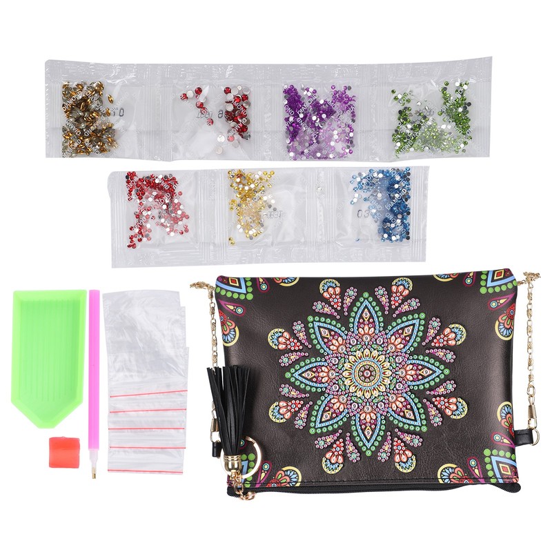 DIY Diamond Painting Purse 5D Women's Coin Wallet Cosmetic Storage